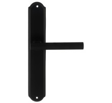 Дверная ручка на планке Extreza PIVOT 132 PL01 черный матовый F22