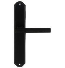 Дверная ручка на планке Extreza PIVOT 132 PL01 черный матовый F22