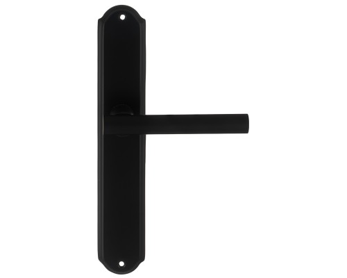Дверная ручка на планке Extreza PIVOT 132 PL01 черный матовый F22