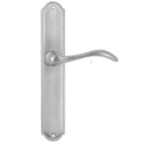 Дверная ручка на планке Extreza AGATA-PL01-F05 (AGATA 310) матовый хром