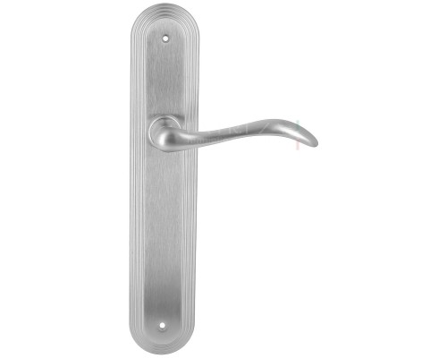 Дверная ручка на планке Extreza AGATA-PL05-F05 (AGATA 310) матовый хром Дверная ручка на планке Extreza AGATA-PL05-F05 (AGATA 310) матовый хром