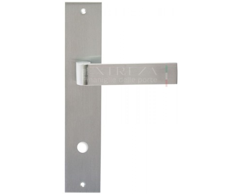 Дверная ручка Extreza Hi-Tech SOUND (Саунд) 106 на планке PL11 матовый хром F05 сантехническая завертка WC