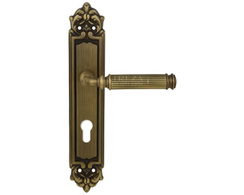 Дверная ручка на планке Extreza BENITO-PL02-CYL85-F03 (BENITO 307) матовая бронза Дверная ручка на планке Extreza BENITO-PL02-CYL85-F03 (BENITO 307) матовая бронза