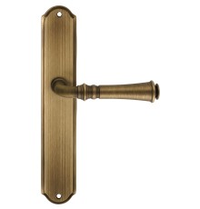 Дверная ручка на планке Extreza CANNA 327 PL01 матовая бронза F03