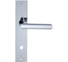 Дверная ручка на планке Extreza Hi-Tech AQUA 113 PL11-WC-96 полированный хром F04