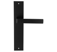 Дверная ручка на планке Extreza ENZO-PL11-F22 (ENZO 117) черный матовый