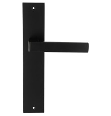 Дверная ручка на планке Extreza ENZO-PL11-F22 (ENZO 117) черный матовый