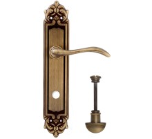 Дверная ручка на планке Extreza Hi-Tech AGATA 310 PL02-WC-96 матовая бронза F03