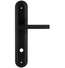 Дверная ручка Extreza NUVO 125 на планке PL05-WC-96 черный F22