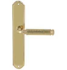 Дверная ручка на планке Extreza BENITO-PL01-F01 (BENITO 307) полированная латунь