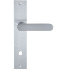 Дверная ручка Extreza Hi-tech JEMMA 116 на планке PL11-WC-96 матовый хром F05