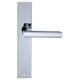 Дверная ручка на планке Extreza Hi-Tech AQUA 113 PL11 полированный хром F04