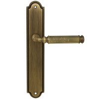 Дверная ручка на планке Extreza BENITO-PL03-F03 (BENITO 307) матовая бронза