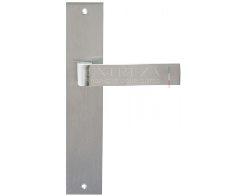 Дверная ручка Extreza Hi-Tech SOUND (Саунд) 106 на планке PL11 матовый хром F05 без доп. запирания PASS