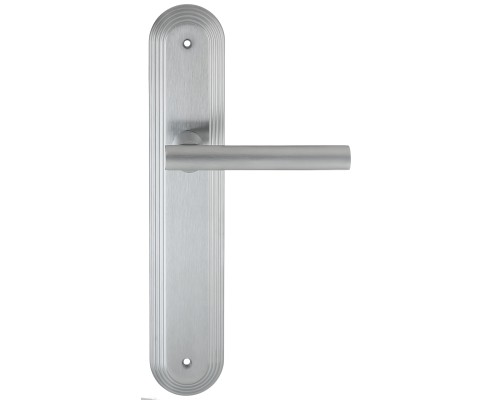 Дверная ручка на планке Extreza PIVOT 132 PL05 матовый хром F05
