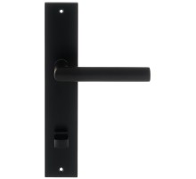 Дверная ручка на планке Extreza ODA-PL11-WC96-F22 (ODA 133) черный матовый