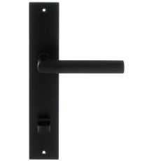 Дверная ручка на планке Extreza ODA-PL11-WC96-F22 (ODA 133) черный матовый
