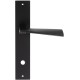 Дверная ручка на планке Extreza Hi-Tech DIA 118 PL11-WC-96 черный матовый F22