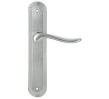 Дверная ручка Extreza TOLEDO (Толедо) 323 на планке PL05 матовый хром F05