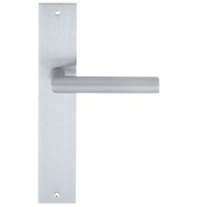 Дверная ручка на планке Extreza ODA-PL11-F05 (ODA 133) матовый хром