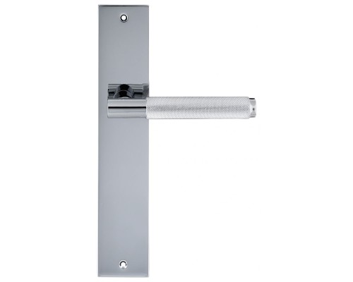 Дверная ручка на планке Extreza Hi-Tech TUBA 126 PL11 полированный хром F04