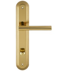 Дверная ручка на планке Extreza PIVOT 132 PL05-WC-96 полированная латунь F01