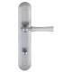 Дверная ручка на планке Extreza DEZI 309 PL05-WC-96-F05 матовый хром