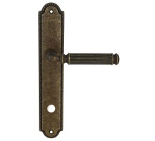 Дверная ручка на планке Extreza BENITO-PL03-WC96-F23 (BENITO 307) античная бронза