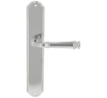 Дверная ручка Extreza BONO (Боно) 328 на планке PL01 полированный хром F04