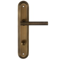 Дверная ручка на планке Extreza PIVOT 132 PL05-WC-96 матовая бронза F03