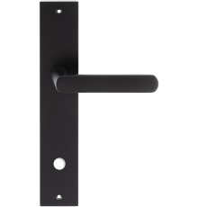 Дверная ручка на планке Extreza Hi-Tech AQUA 113 PL11-WC-96 черный матовый F22