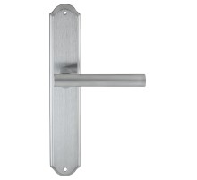 Дверная ручка на планке Extreza PIVOT 132 PL01 матовый хром F05