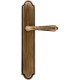 Дверная ручка на планке Extreza Classic PETRA 304 PL03 матовая бронза F03