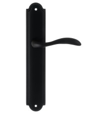 Дверная ручка на планке Extreza FLEXA-PL03-F22 (FLEXA 335) черный матовый