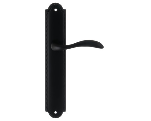 Дверная ручка на планке Extreza FLEXA-PL03-F22 (FLEXA 335) черный матовый Дверная ручка на планке Extreza FLEXA-PL03-F22 (FLEXA 335) черный матовый