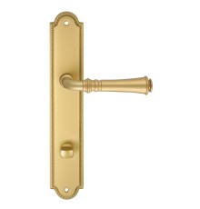 Дверная ручка на планке Extreza CANNA 327 PL03-WC-96 матовая латунь F02