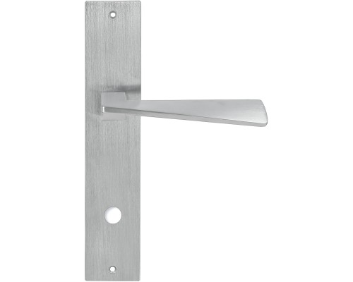 Дверная ручка на планке Extreza Hi-Tech DIA 118 PL11-WC-96 матовый хром F05