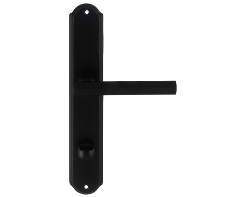 Дверная ручка на планке Extreza PIVOT 132 PL01-WC-96 черный матовый F22