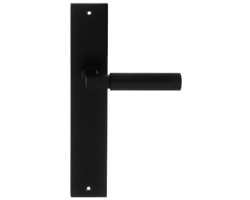 Дверная ручка на планке Extreza STEM-PL11-F22 (STEM 135) черный матовый Дверная ручка на планке Extreza STEM-PL11-F22 (STEM 135) черный матовый