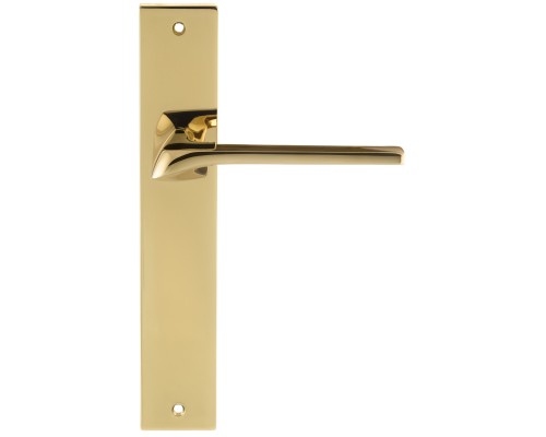 Дверная ручка на планке Extreza ERICA-PL13-F06-PVD (ERICA 119) полированная латунь PVD Дверная ручка на планке Extreza ERICA-PL13-F06-PVD (ERICA 119) полированная латунь PVD
