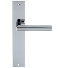Дверная ручка на планке Extreza ODA-PL11-F04 (ODA 133) полированный хром