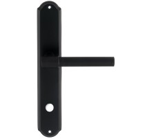 Дверная ручка Extreza NUVO 125 на планке PL01-WC-96 черный F22