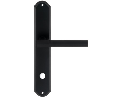Дверная ручка Extreza NUVO 125 на планке PL01-WC-96 черный F22
