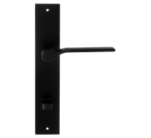 Дверная ручка на планке Extreza Hi-Tech FORMA 137 PL11-WC-96 черный матовый F22