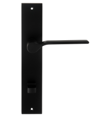 Дверная ручка на планке Extreza Hi-Tech FORMA 137 PL11-WC-96 черный матовый F22