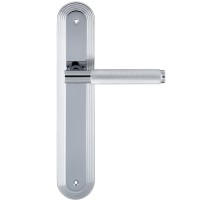 Дверная ручка на планке Extreza Classic TUBA 126 PL05 полированный хром F04