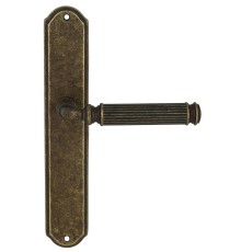 Дверная ручка на планке Extreza BENITO-PL01-F23 (BENITO 307) античная бронза