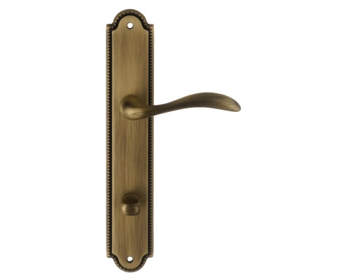 Дверная ручка на планке Extreza FLEXA-PL03-WC-96-F03 (FLEXA 335) матовая бронза Дверная ручка на планке Extreza FLEXA-PL03-WC-96-F03 (FLEXA 335) матовая бронза