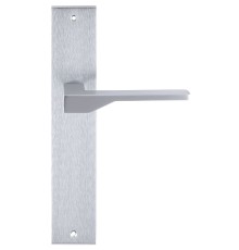 Дверная ручка на планке Extreza Hi-Tech ADONA 122 PL11 матовый хром F05