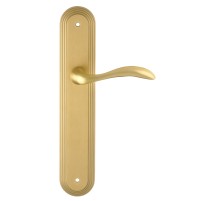 Дверная ручка на планке Extreza FLEXA-PL05-F02 (FLEXA 335) матовая латунь